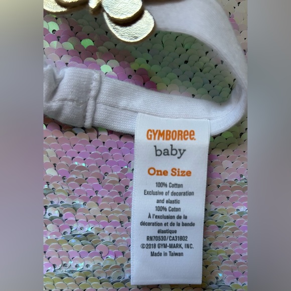 GYMBOREE Baby Girl Headband with golden butterfly NWT - Picture 6 of 6